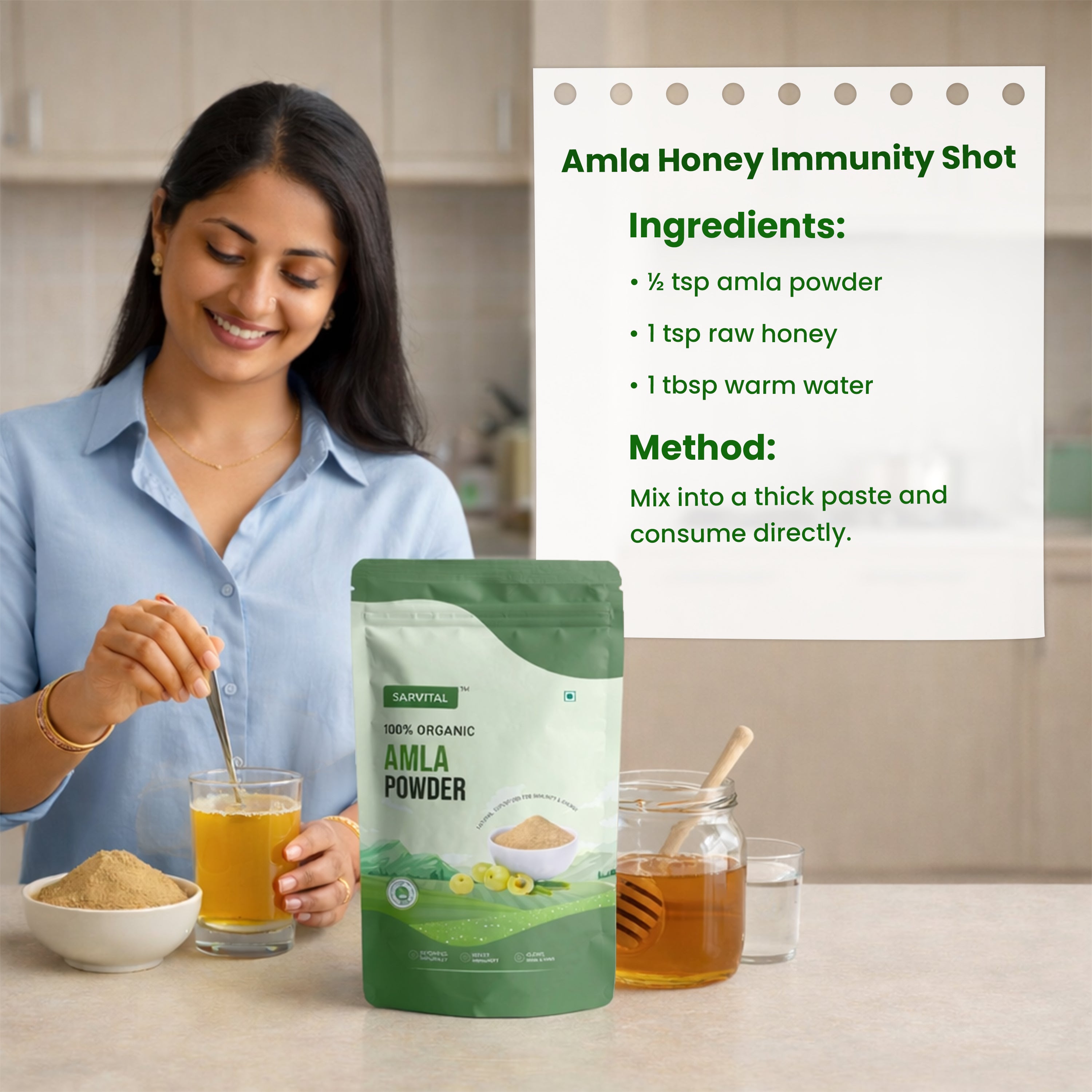 Amla Powder | Vitamin C Superfood | Sarvital