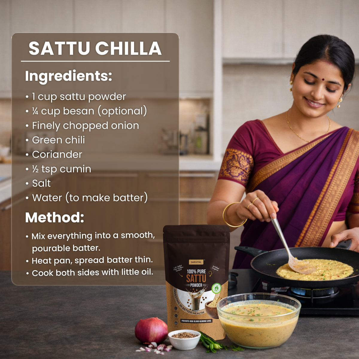 Sattu Powder
