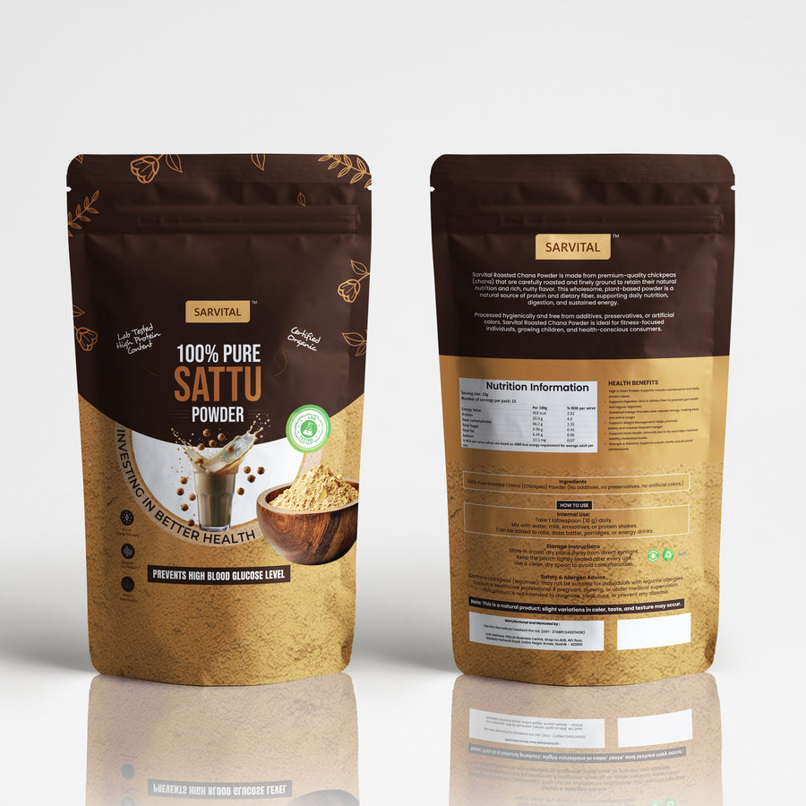 Sattu & Amla Combo | Protein & Vitamin C | Sarvital