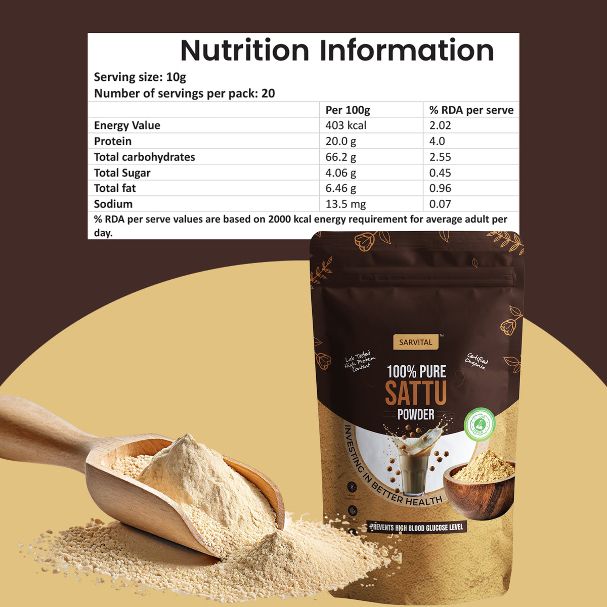 Sattu Powder
