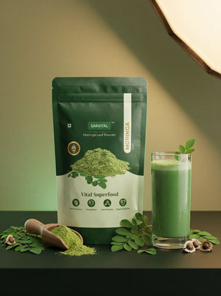 Moringa Powder | Lab-Tested Superfood | Sarvital