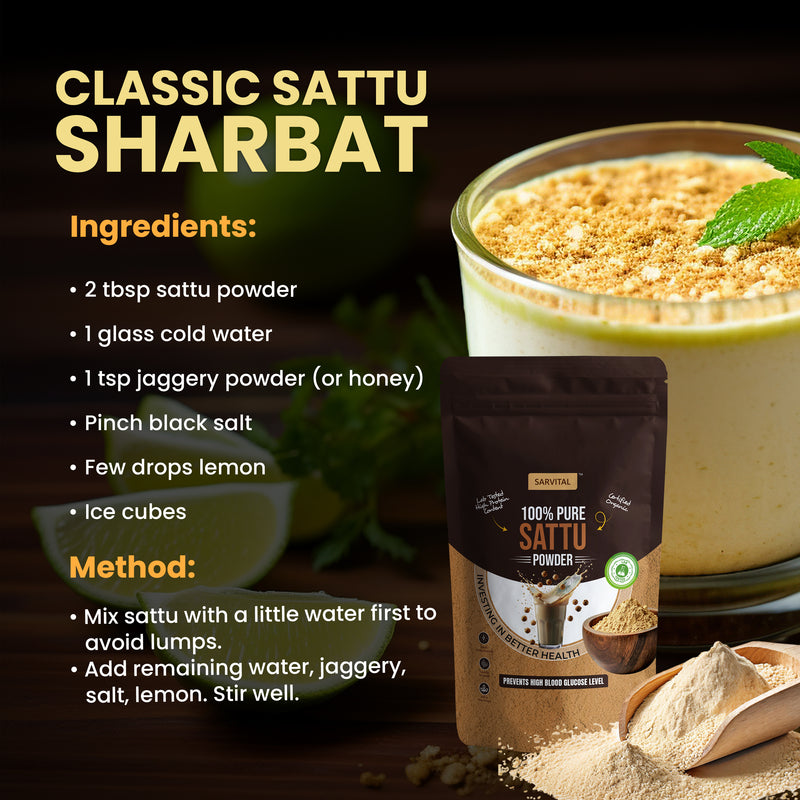 Classic Sattu Sharbat